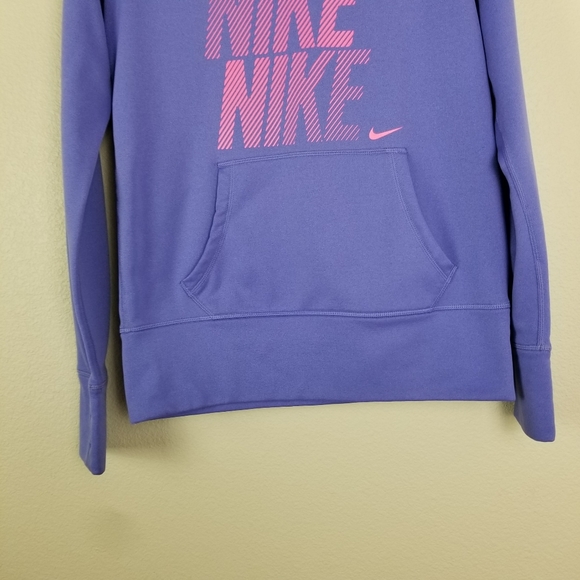 Nike| Purple and pink graphic pullover hoodie - Picture 7 of 8